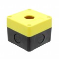 PBBOX1HBY - PB BOX BLACK/YELLOW 1 HOLE
