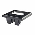 AT213A - HARDWARE BEZEL W/2 AT618LED BLCK
