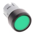 PB22SIF0G - SW LIT PB GRN SPRING RTRN