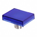 61-9331.6 - CONFIG SWITCH LENS BLUE RECT