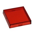 704.702.2 - LENS RED 30X30 PLASTIC TRANSPARE