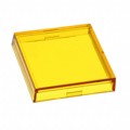 704.702.4 - LENS YELLOW 30X30 PLASTIC TRANSP