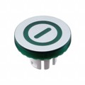 61-9643.502 - CONFIG SWITCH LENS GREEN ROUND