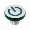 61-9643.503 - CONFIG SWITCH LENS GREEN ROUND