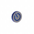 84-7111.603 - CONFIG SWITCH LENS BLUE ROUND