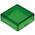 A0162E - CONFIG SWITCH LENS GREEN SQUARE