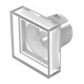 61-9311.7 - CONFIG SWITCH LENS CLEAR ROUND