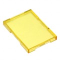 5.49075.0171403 - CONFIG SWITCH LENS YELLOW RECT