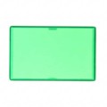 A0261E - CONFIG SWITCH LENS GREEN RECT