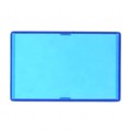 A0261F - CONFIG SWITCH LENS BLUE RECT