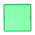A0262E - CONFIG SWITCH LENS GREEN SQUARE