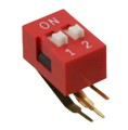 KAS2102ET - SWITCH SLIDE DIP SPST 25MA 24V