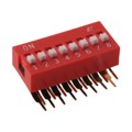 KAS2108ET - SWITCH SLIDE DIP SPST 25MA 24V