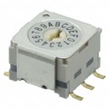 ND3FR16P-R - SWITCH ROTARY DIP HEX 100MA 5V