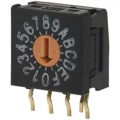 FR01FR16H-S - SWITCH ROTARY DIP HEX 100MA 5V
