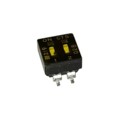 219-2LPSTR - SWITCH SLIDE DIP SPST 100MA 20V