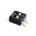 KAE02LGGR - SWITCH SLIDE DIP SPST 25MA 24V