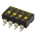 DMR04TTR - SWITCH SLIDE DIP SPST 25MA 24V