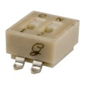 90HBW06PRT - SWITCH SLIDE DIP SPST 25MA 24V