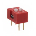 KAS1102ET - SWITCH SLIDE DIP SPST 25MA 24V