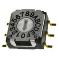 SH-7050TB - SWITCH ROTARY DIP HEX 100MA 5V
