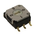 CS-7-14TB - SWITCH ROTARY DIP SP4T 100MA 5V