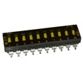 219-10LPSTR - SWITCH SLIDE DIP SPST 100MA 20V