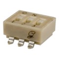 90HBW03P - SWITCH SLIDE DIP SPST 25MA 24V
