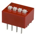 78B04 - SWITCH SLIDE DIP SPST 150MA 30V