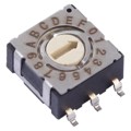 220AMA16R - SWITCH ROTARY DIP HEX 100MA 50V