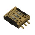 CVS-03TB-1 - SWITCH SLIDE DIP SPST 100MA 6V