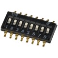 97C08SRT - SWITCH SLIDE DIP SPST 25MA 24V