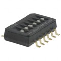 CHS-06TB - SWITCH SLIDE DIP SPST 100MA 6V