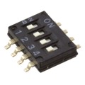 A6H-4102-P - SWITCH SLIDE DIP SPST 25MA 24V