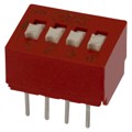 BD04 - SWITCH SLIDE DIP SPST 100MA 5V