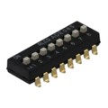 1-1825058-9 - SWITCH SLIDE DIP SPST 100MA 24V