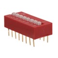 KAS1108E - SWITCH SLIDE DIP SPST 25MA 24V
