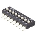 KAE08LGGT - SWITCH SLIDE DIP SPST 25MA 24V