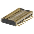 CVS-08TB - SWITCH SLIDE DIP SPST 100MA 6V