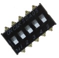 SDA05H1SBD - SWITCH SLIDE DIP SPST 25MA 24V