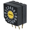 SD-1011 - SWITCH ROTARY DIP HEX 100MA 5V