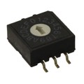 A6RS-162RF-P - SWITCH ROTARY DIP HEX 25MA 24V
