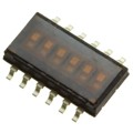 97C06T - SWITCH SLIDE DIP SPST 25MA 24V