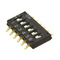 A6HF-6102-P - SWITCH SLIDE DIP SPST 25MA 24V