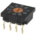 FR01FR10P-S - SWITCH ROTARY DIP BCD 100MA 5V