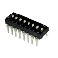 210-8MS - SWITCH SLIDE DIP SPST 100MA 20V