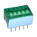 206-5LPST - SWITCH SLIDE DIP SPST 50MA 24V