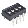 1825002-5 - SWITCH SLIDE DIP SPST 100MA 24V