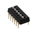 1825360-4 - SWITCH SLIDE DIP SPST 100MA 24V
