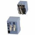 206-2RAST - SWITCH SLIDE DIP SPST 50MA 24V